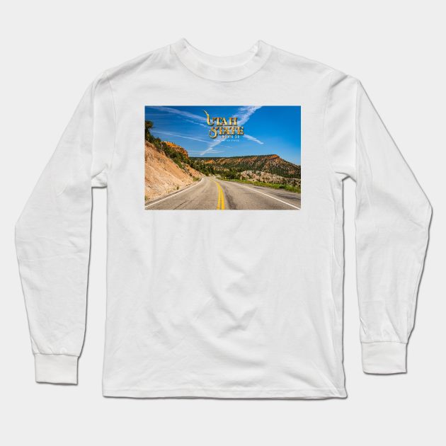 Utah State Route 12 Scenic Drive Long Sleeve T-Shirt by Gestalt Imagery